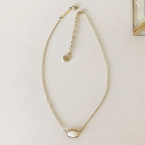 Kendra Scott Elisa White Neckless